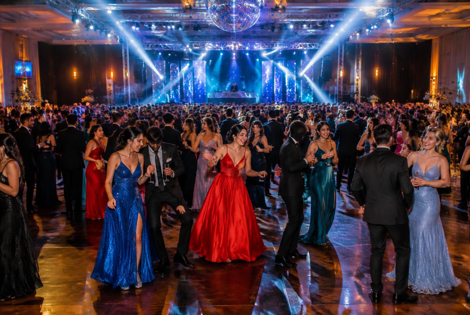 Baile de formatura: pista, convidados e estrutura musical